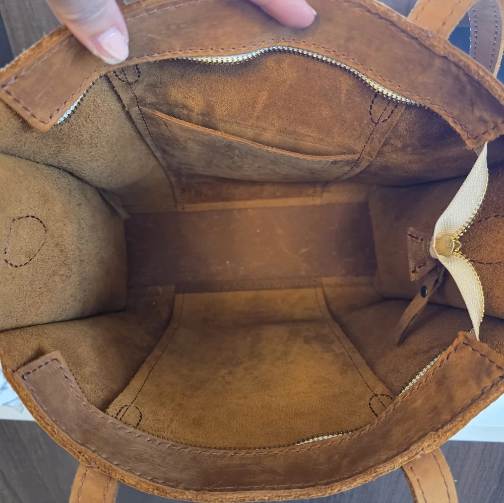 Portland Leatger Leather Tote Bag